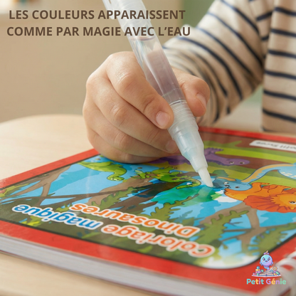 Livre de coloriage magique à l’eau effaçable