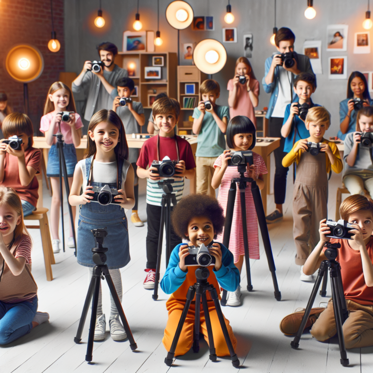 "Capture the world through the lens with a photography workshop designed specifically for children."