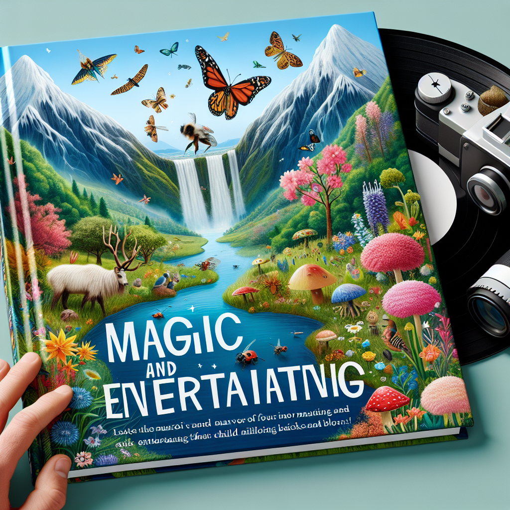 "A playful and informative photography book for children showcasing the beauty and wonders of the natural world."