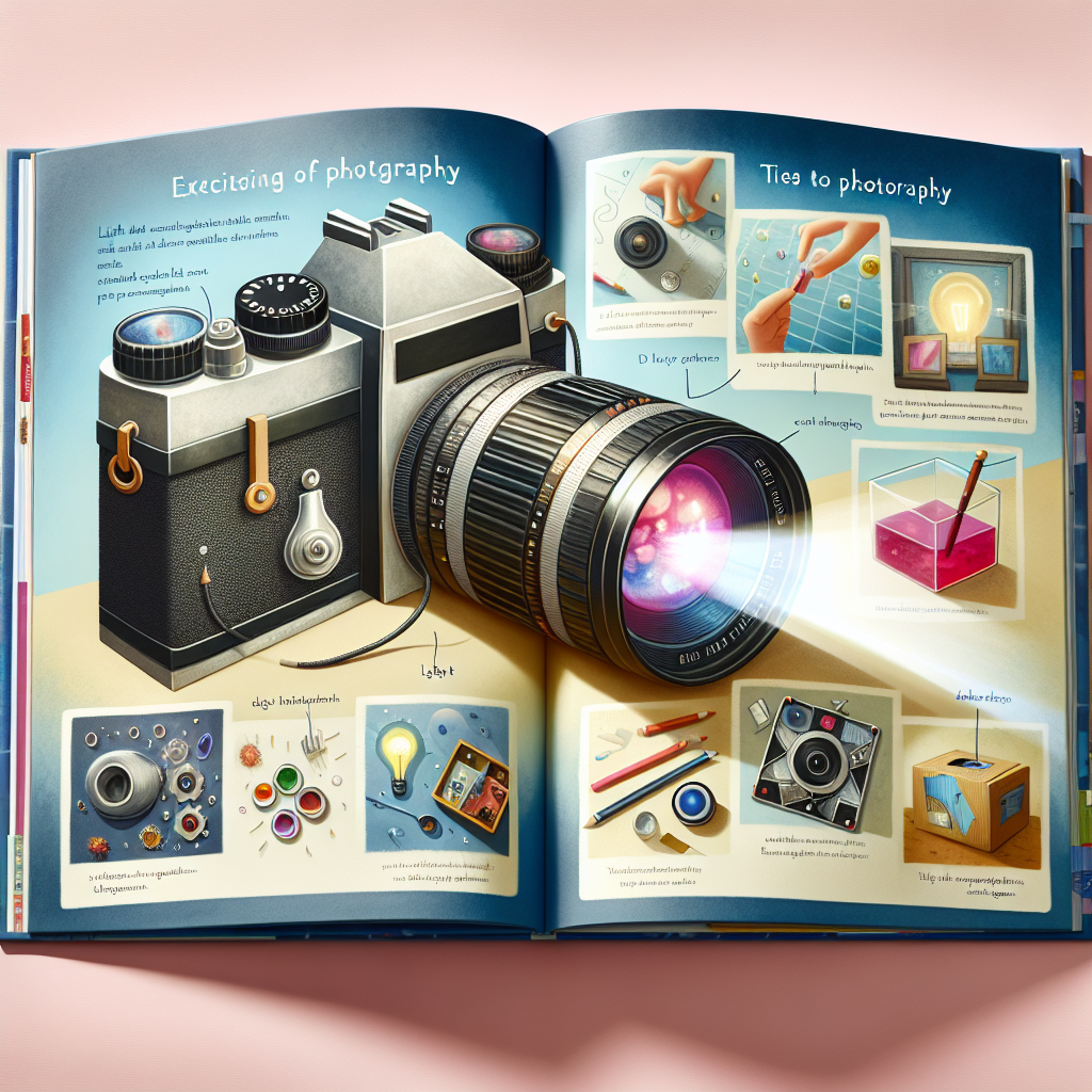 "A fun and educational photography book for children, capturing the wonders of science and technology!"