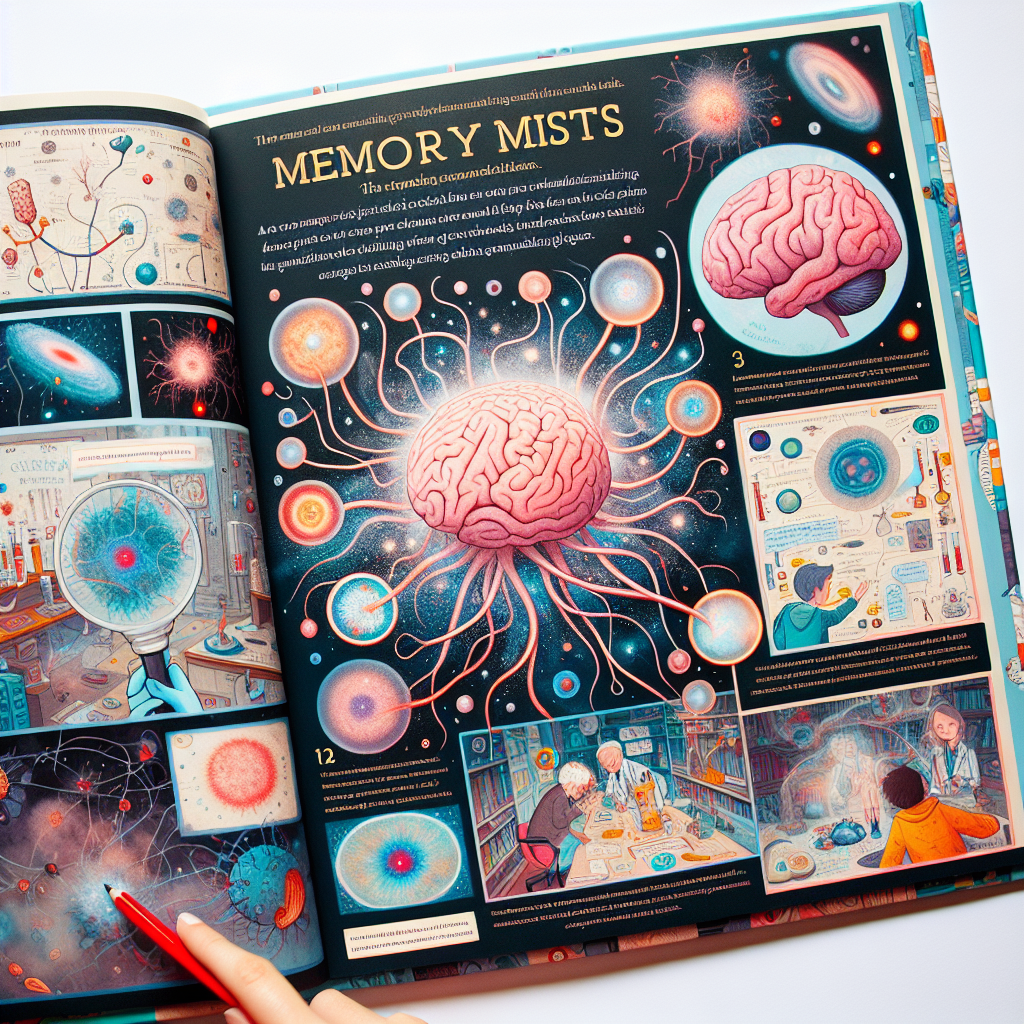 "A captivating photography book for children exploring the fascinating world of science and the quest to understand Alzheimer's disease."