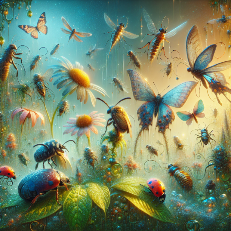 "A captivating photography for children of the vibrant and diverse world of insects."