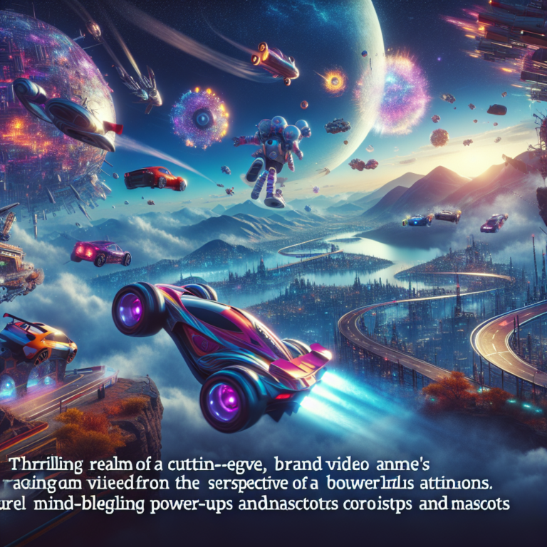 "Capturing the exciting world of Sony's groundbreaking gaming car through the lens of a child's imagination."