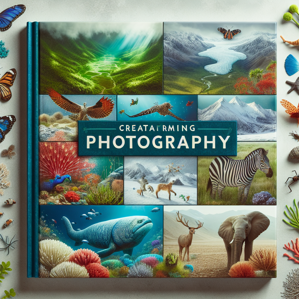 "A captivating photography book for children showcasing the wonders of the natural world and the incredible diversity of wildlife."