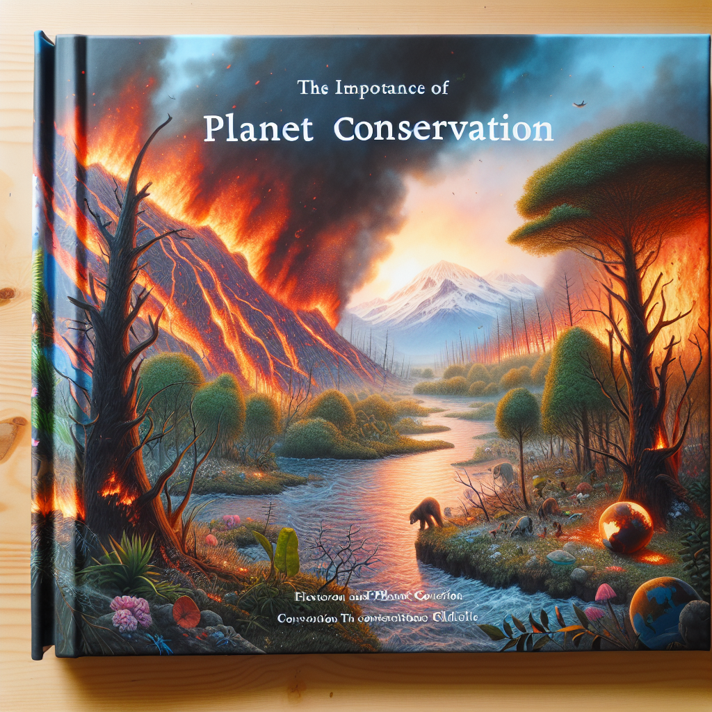 "A captivating photography book for children, highlighting the devastating wildfires in Chile and emphasizing the importance of protecting our planet."