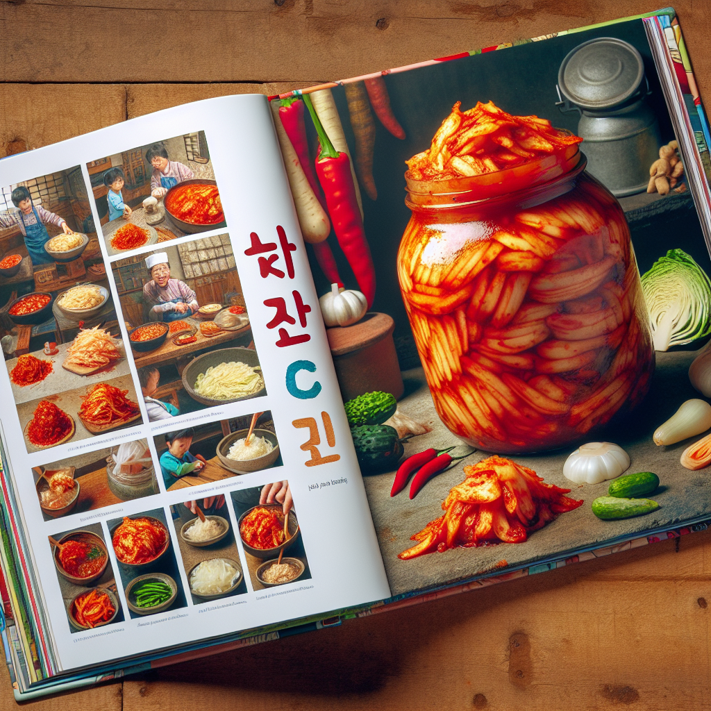 "Capture the colorful and vibrant world of kimchi through a photography book tailored specifically for children!"