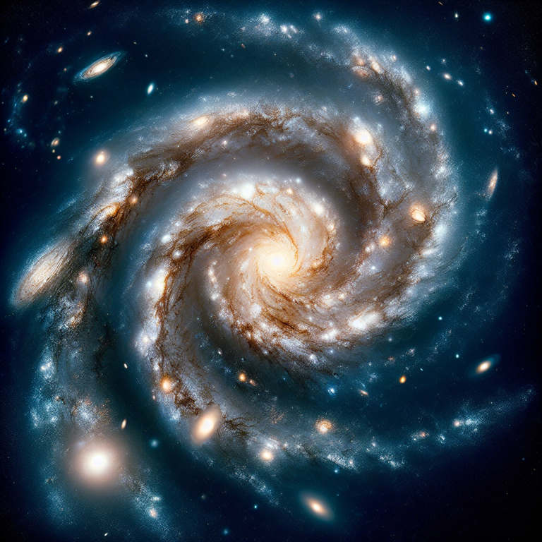 "Explore the wonders of space with captivating images of spiral galaxies, brought to life for children through stunning photography!"