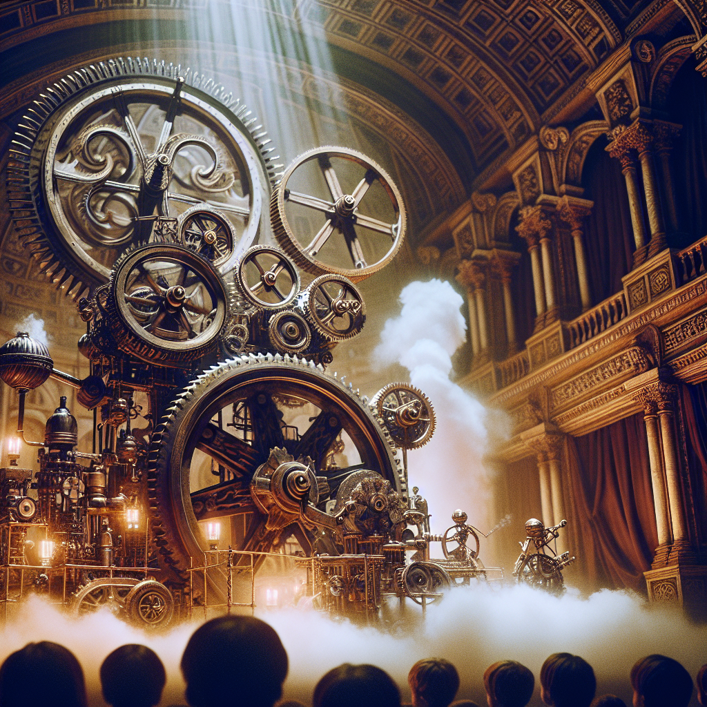 "A photography for children of Leonardo da Vinci's incredible machines brought to life in the film Leo!"