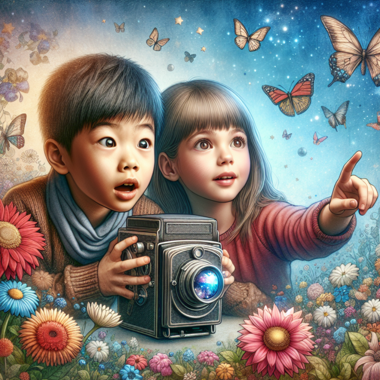 "Capture the wonder and curiosity of children through the lens of a camera!"