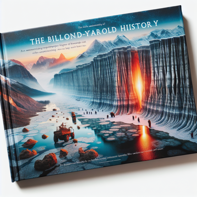 "A captivating photography book for children, depicting the intriguingly quiet billion years in Earth's history."