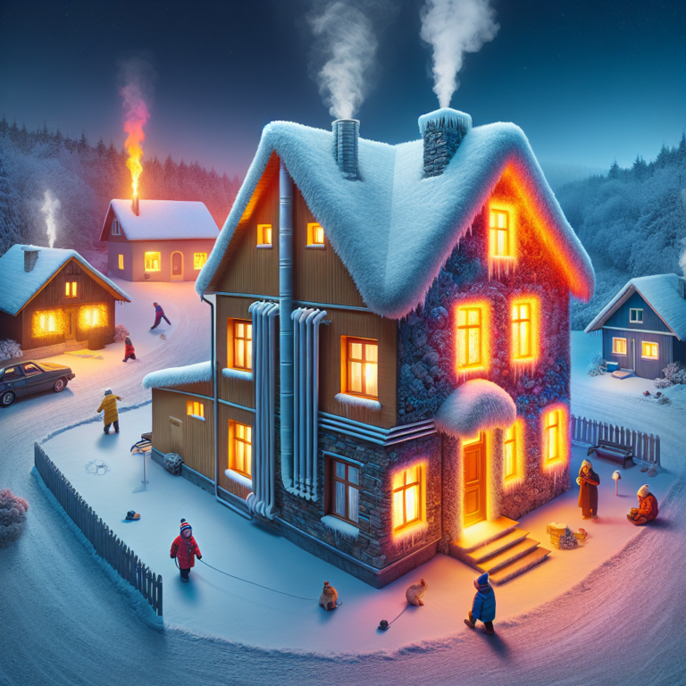 "A captivating photography series showcasing the alarming energy loss from poorly insulated homes, designed to educate children about the importance of energy conservation."