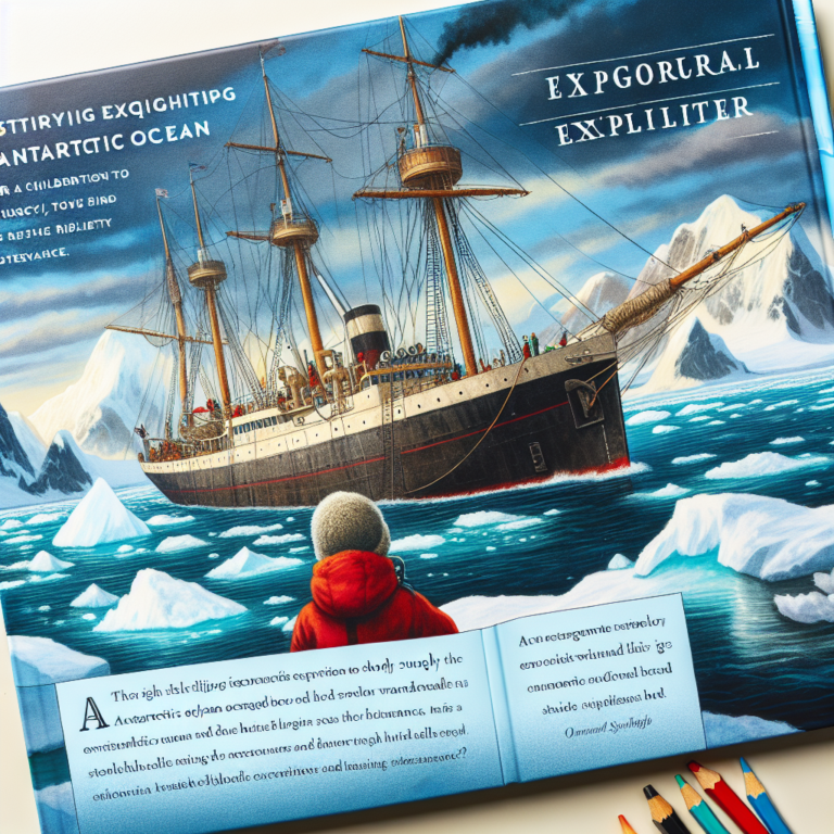 A photography for children of Jean-Louis Étienne's exciting expedition to study the mysterious Antarctic ocean aboard his resilient boat, Perseverance.