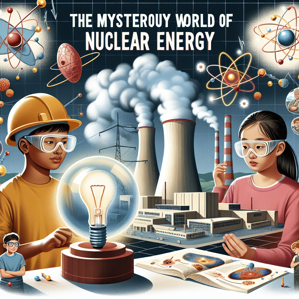 "Capture the fascinating world of nuclear energy through engaging and educational photography for children!"