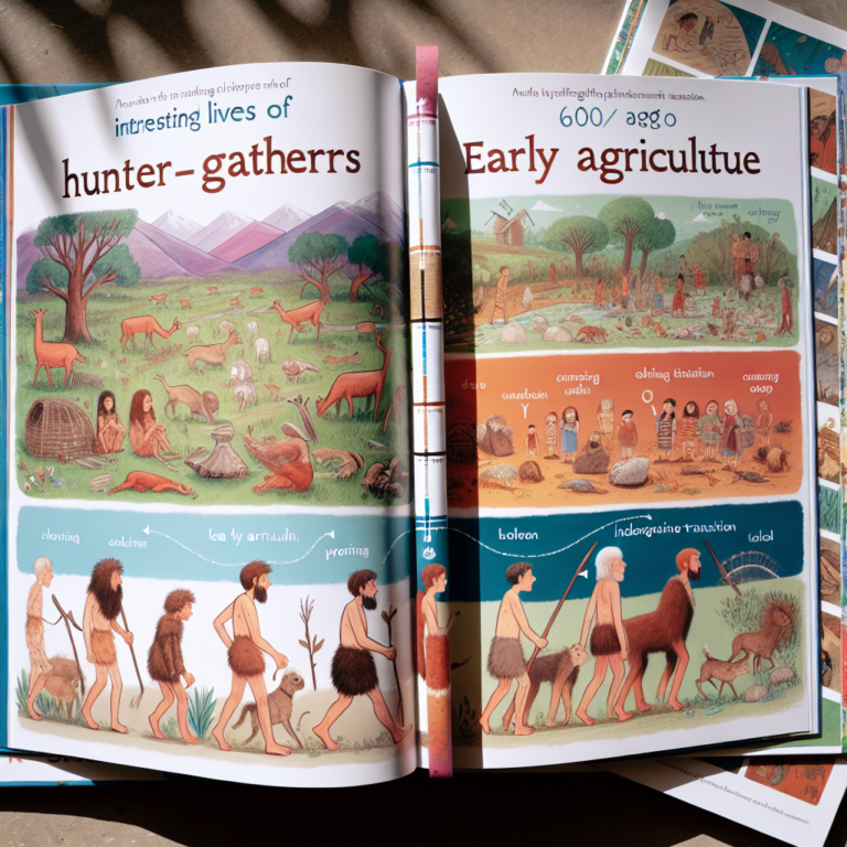 "A captivating photography book for children, showcasing the fascinating lives of ancient hunter-gatherers and the challenging transition they faced when agriculture arrived in Europe 6,000 years ago."