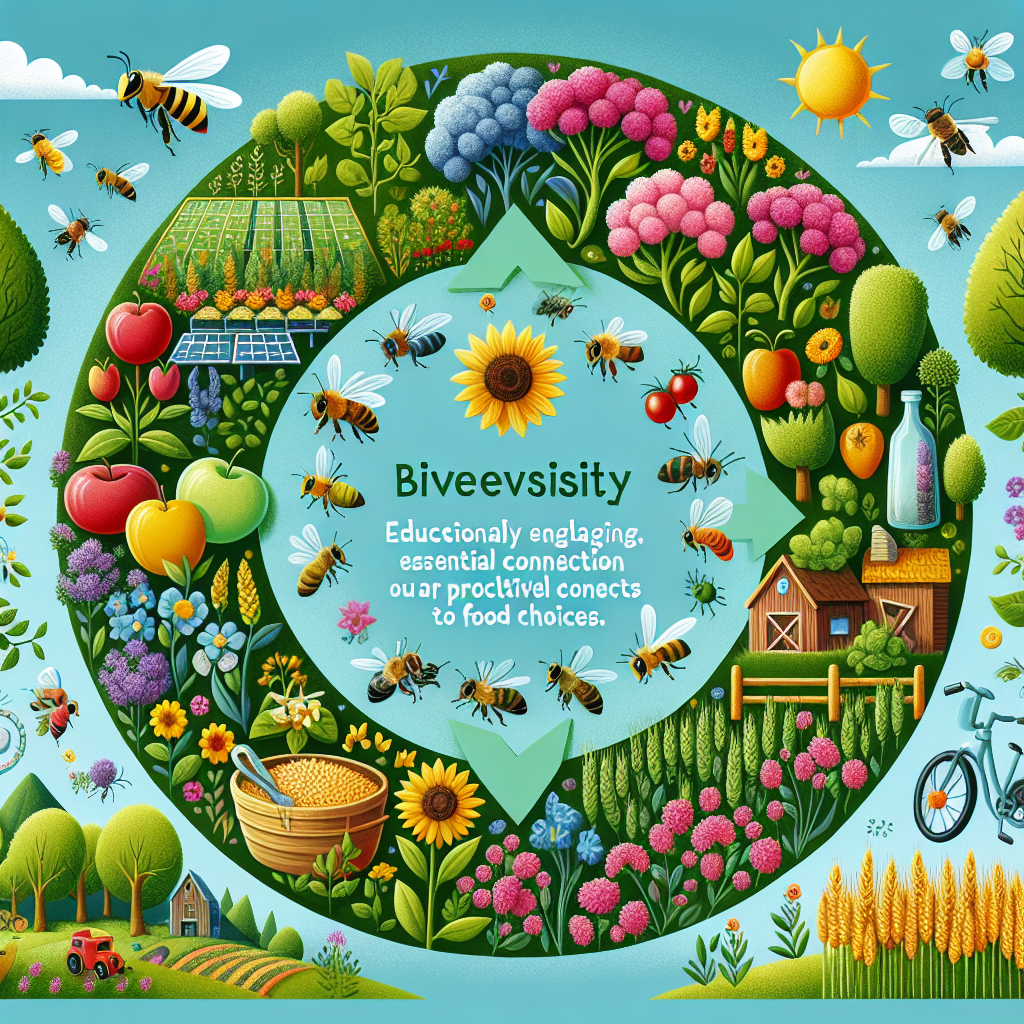 "A photography for children of the beauty of biodiversity and its connection to our food choices."