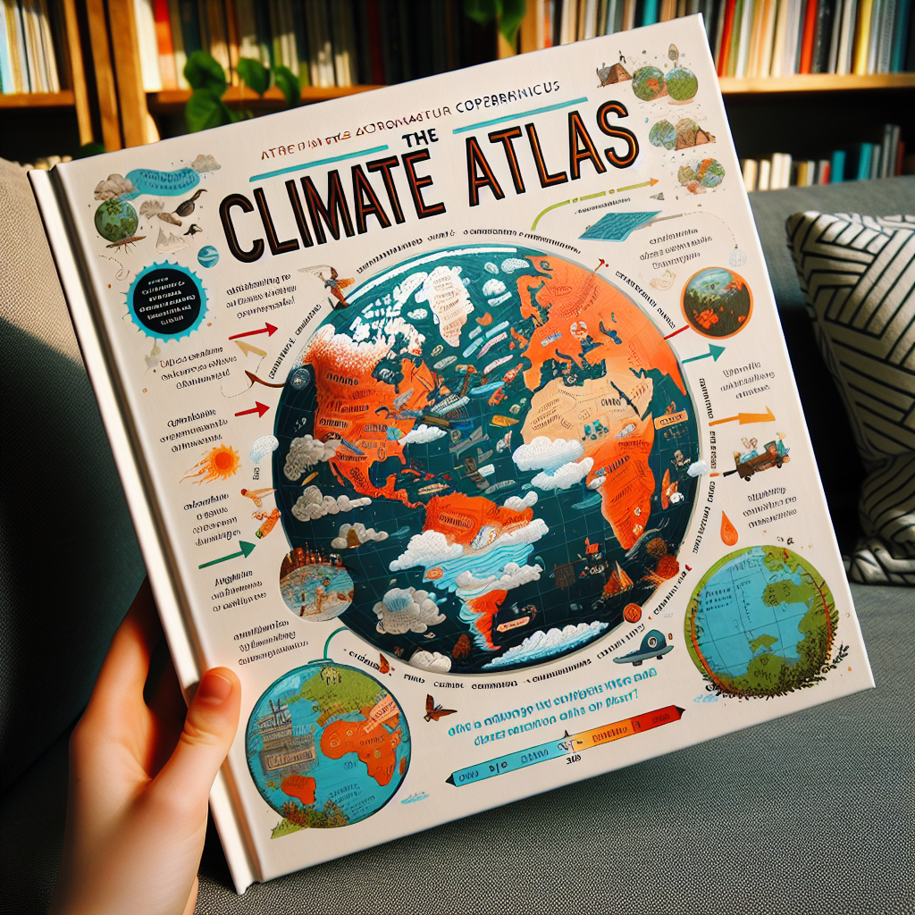 "A photography for children of the climate atlas by Copernicus, showing the future weather changes and the importance of protecting our planet together!"