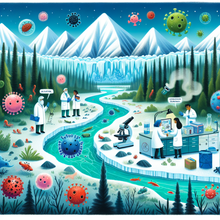 "A captivating photo essay for children exploring the mysterious world of Alaskapox virus and the scientists working to combat it."