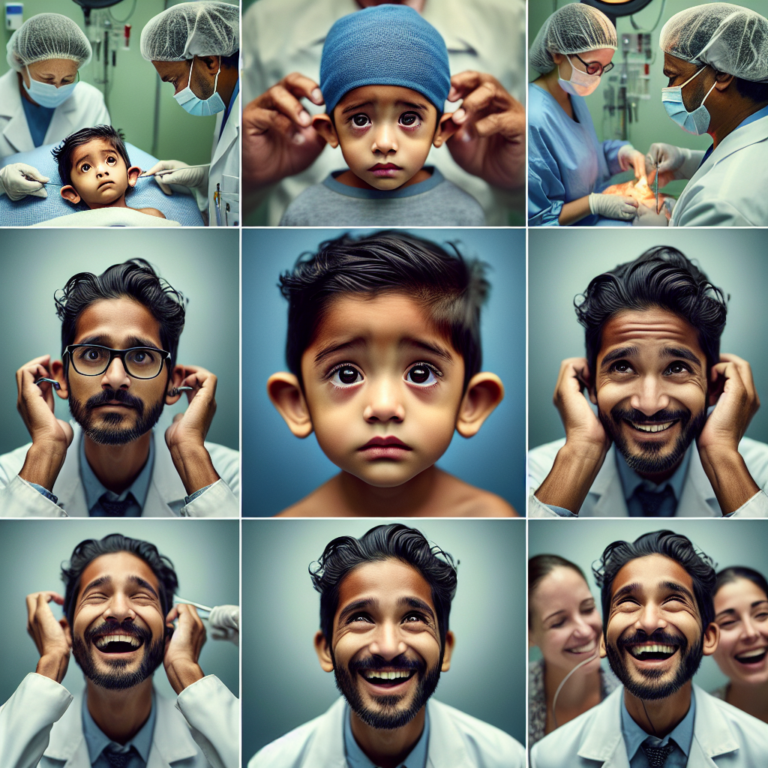 "A captivating photo series showcasing the incredible journey of a scientifically restored hearing in a deaf child."