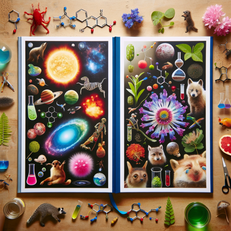 "A captivating photography book designed to spark children's curiosity about the wonders of science and nature."