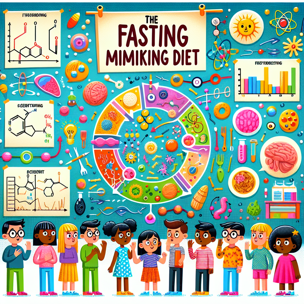 "A photography for children of the fascinating science behind the fasting-mimicking diet!"