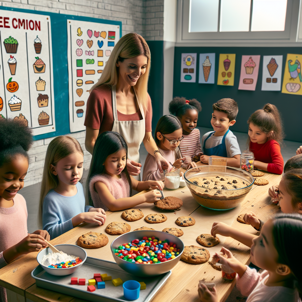 A photography for children of the sweet lesson on enjoying treats in moderation!